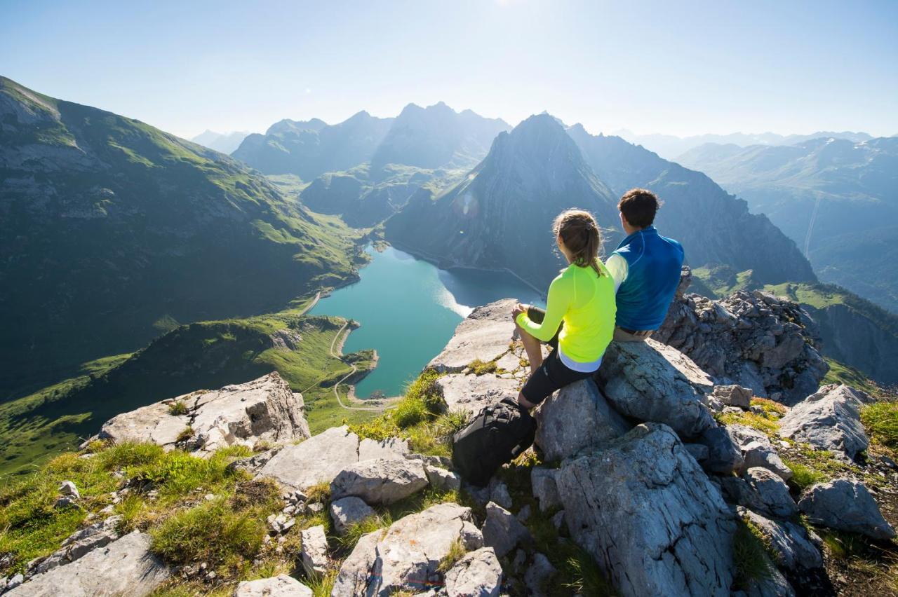 Verwall Apartment Arlberg - Mit Sauna, Balkon Und Skiraum Wald am Arlberg Exteriör bild