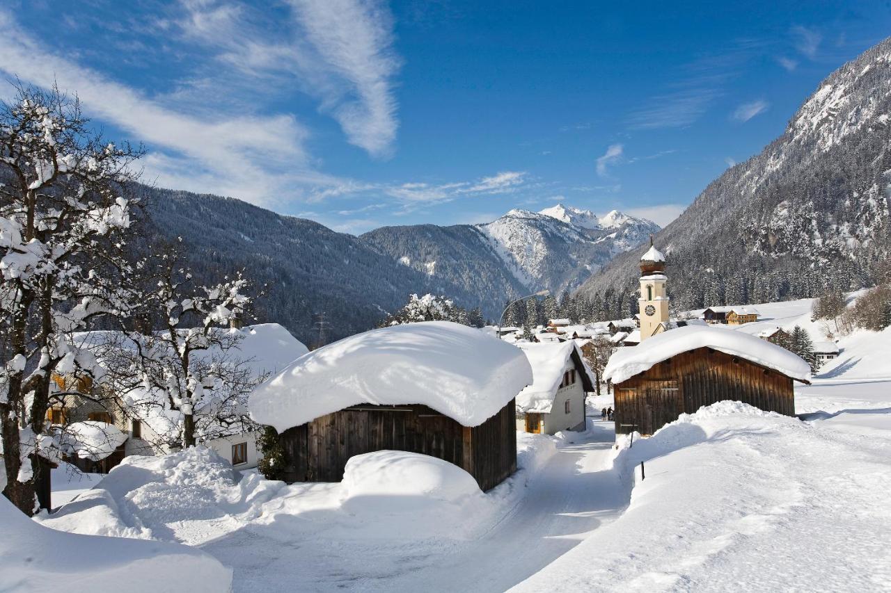 Verwall Apartment Arlberg - Mit Sauna, Balkon Und Skiraum Wald am Arlberg Exteriör bild