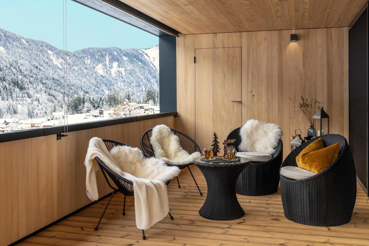 Verwall Apartment Arlberg - Mit Sauna, Balkon Und Skiraum Wald am Arlberg Exteriör bild